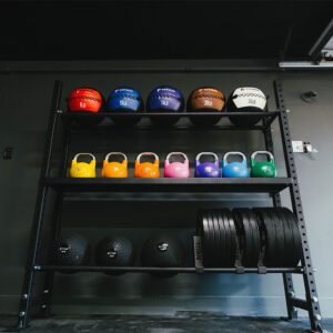 Elite Series Mass Storage System with Bumper Plate & Medicine Ball Shelves - Image 3