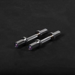 Loadable 15" Olympic Dumbbell Handles - Pair - Image 2