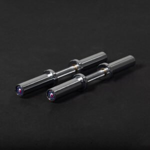 Loadable 20" Olympic Dumbbell Handles - Pair - Image 3