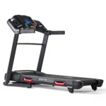 BowFlex BXT8J treadmill with DualTrack LCD displays and folding running deck