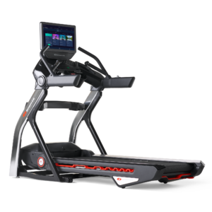BowFlex Treadmill 22 with 22-inch HD touchscreen and folding running deck
